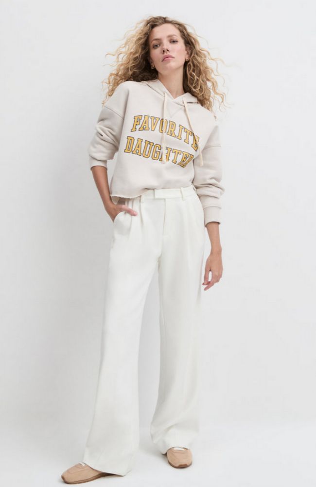 The Cropped Collegiate Hoodie