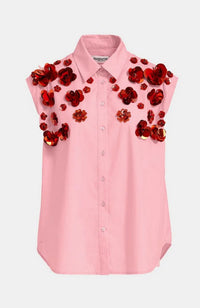 Fight Embroidered Shirt
