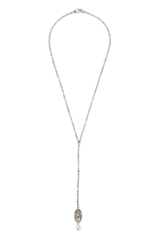 22.5" Labradorite Chain Cuvee Pendant