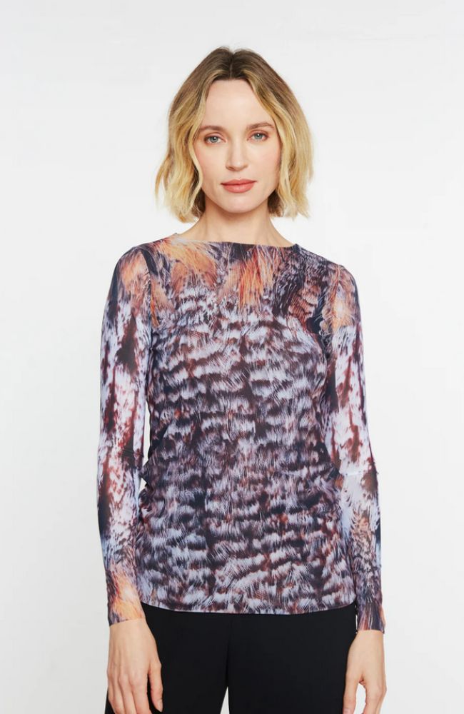 Feather Florence Double Sheer Top