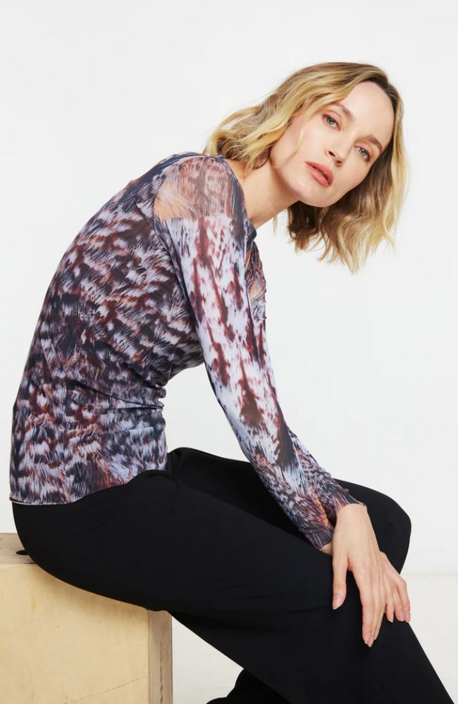Feather Florence Double Sheer Top