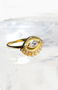 Forsight Eye Ring size 7