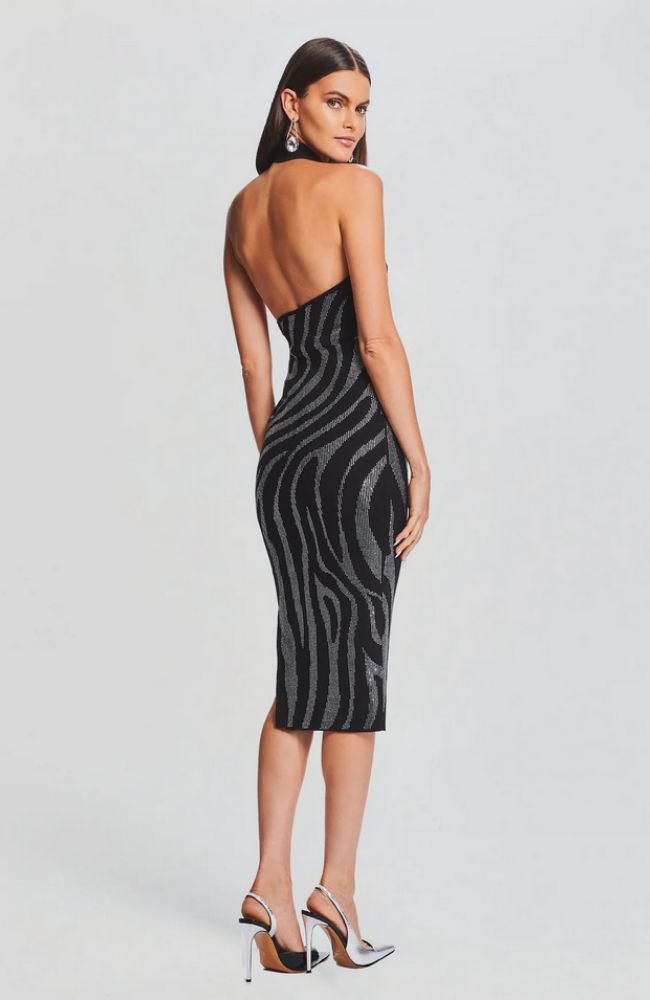 kaisley knit dress Kaisley Flare Knitted Dress