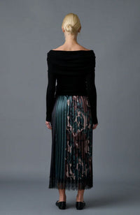 Urban Camo Pleat Skirt