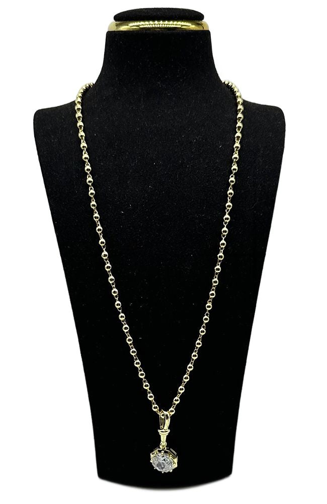 Foundry Necklace in Clear