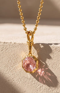 Foundry Necklace in Pink