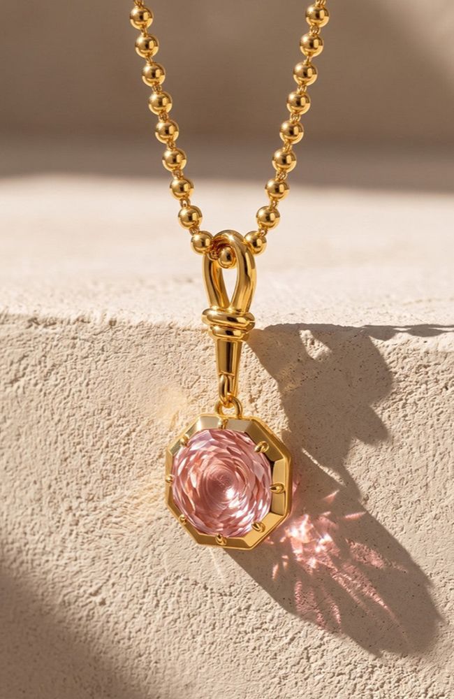 Foundry Necklace in Pink