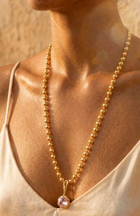 Foundry Necklace in Pink