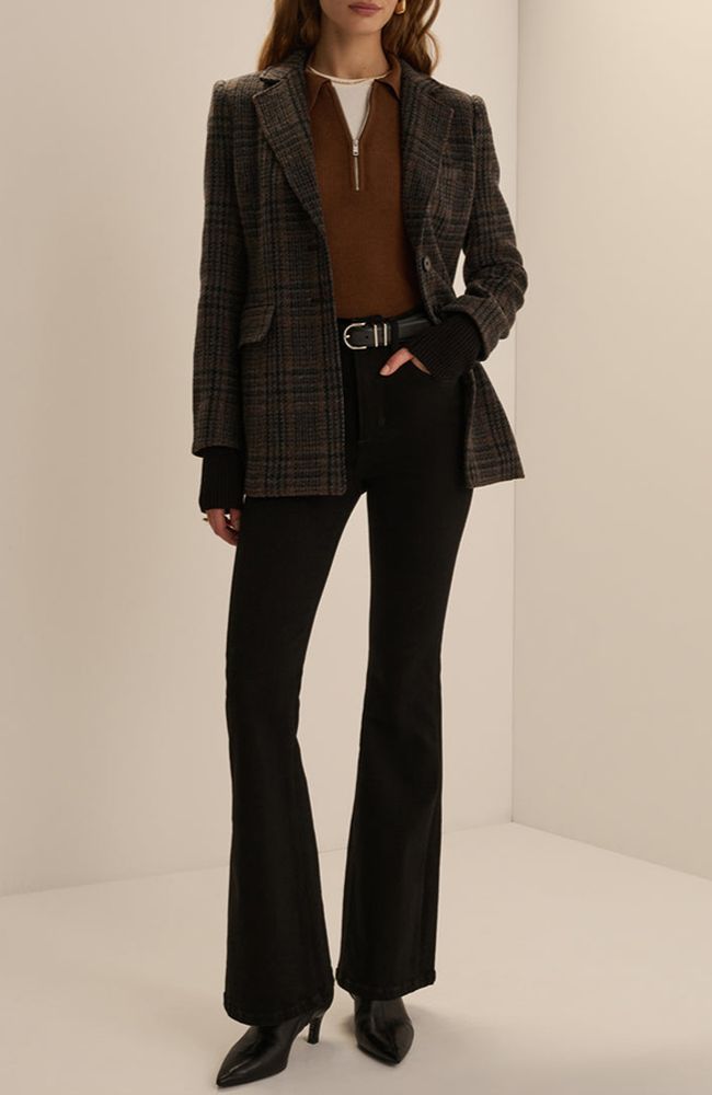 The Plaid City Blazer