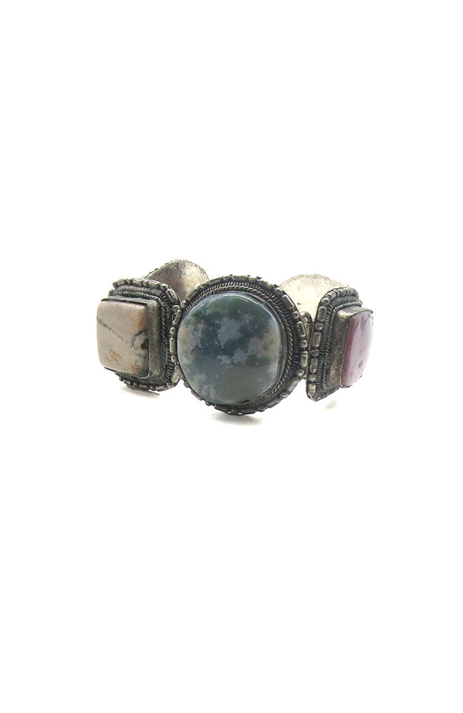 Large 5 Stone Multi Bracelet