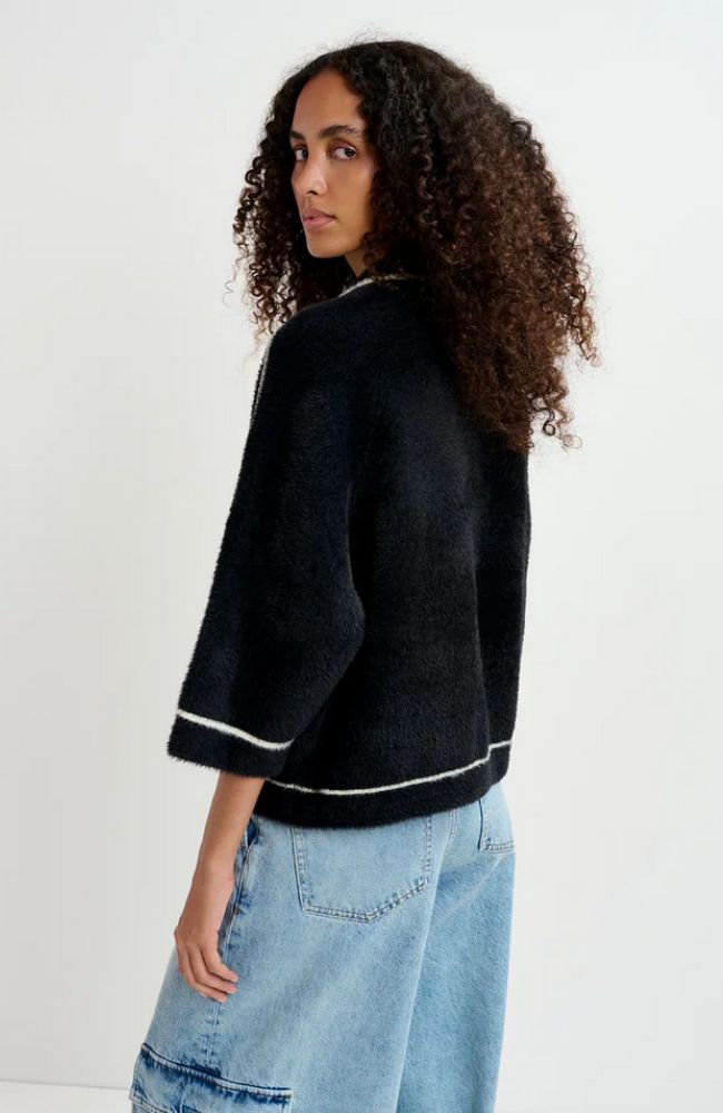 Galena Furry Knitted Jacket