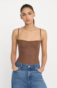 Mesh Bustier Bodysuit