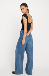 Super Stretch Open Back Bodysuit