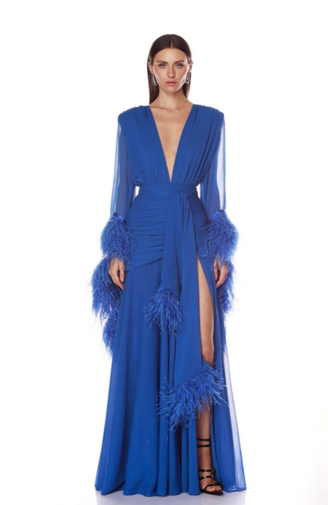 BB-26R-030COB Geisha Dress Cobalt