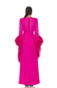 BB-26R-030PNK Geisha Dress in Pink