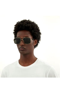 Gucci Sunglass Metal Gold