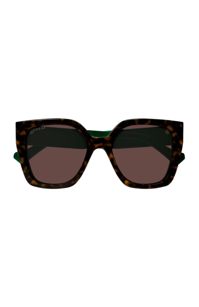 Gucci Sunglass Havana Oversize