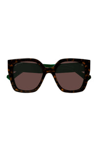 Gucci Sunglass Havana Oversize