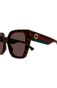 Gucci Sunglass Havana Oversize