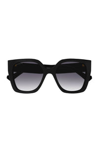 Gucci Sunglass Blk Whte Stripe