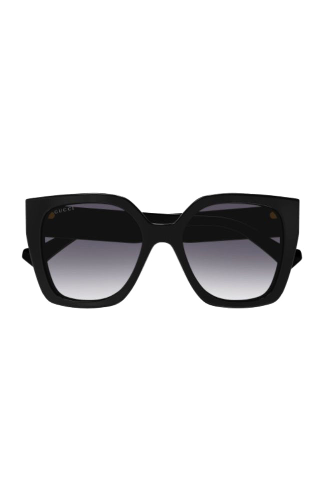 Gucci Sunglass Blk Whte Stripe