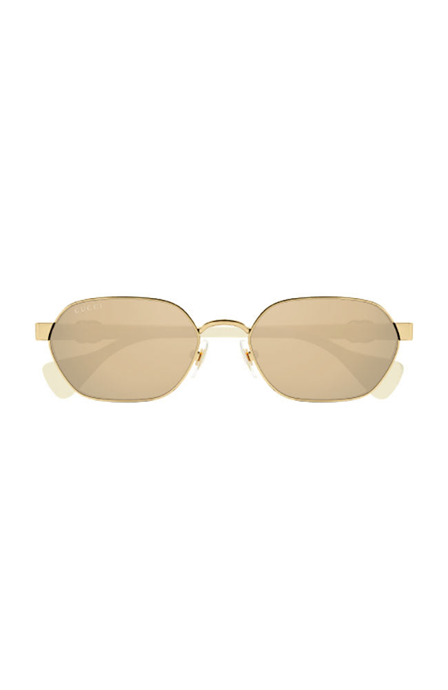 Gucci Sunglasses Ivory Hexagon