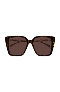 Gucci Sunglass Lg Sq Diamond