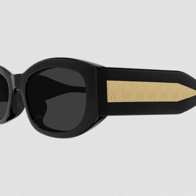 Gucci Sunglass Black GG Pattern
