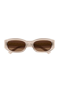 Gucci Sunglass Transparent Pink