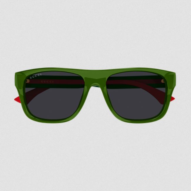 Gucci Sunglass Green Red