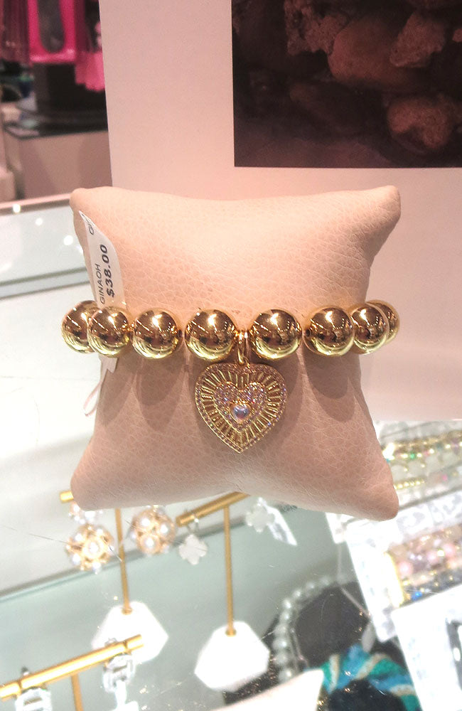 Gina Bracelet with Opal Heart