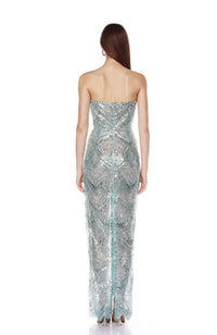 BB-20-057PB Giselle Dress in Powder Blue