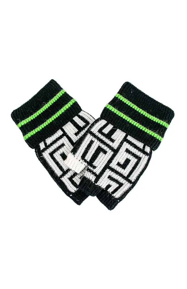 Lime Bright Lights Gloves
