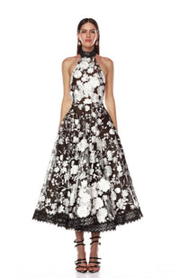 BB-24-025BW Greta Bouquet Dress