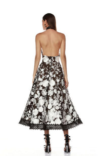BB-24-025BW Greta Bouquet Dress