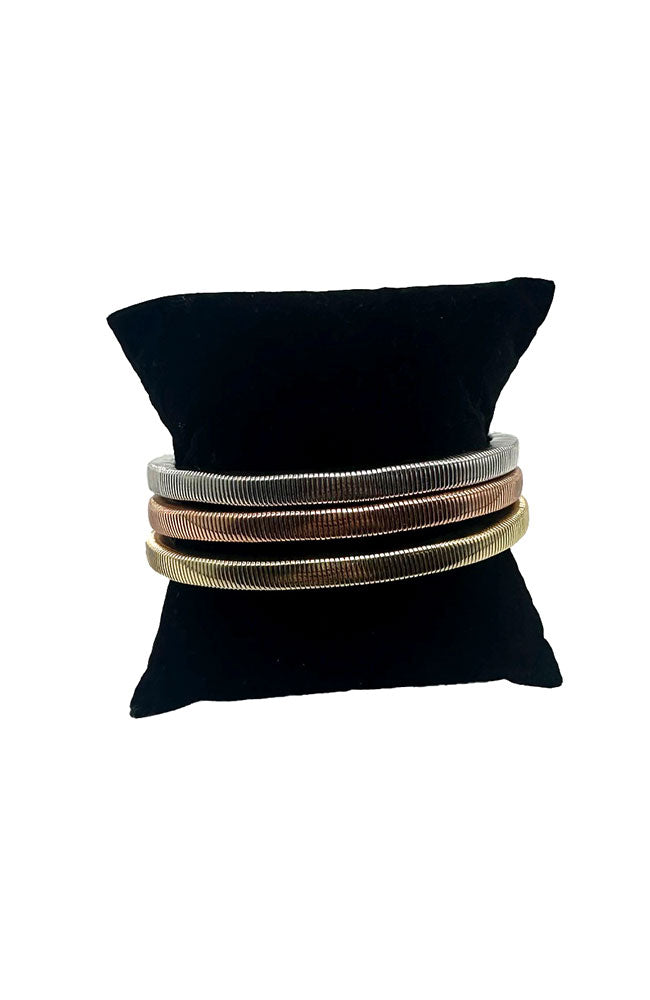 Multi Herringbone Chain Bracelet