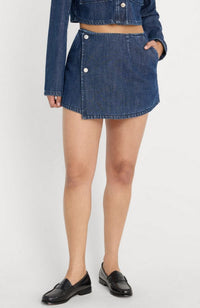Denim Skort