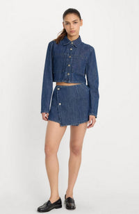 Denim Skort