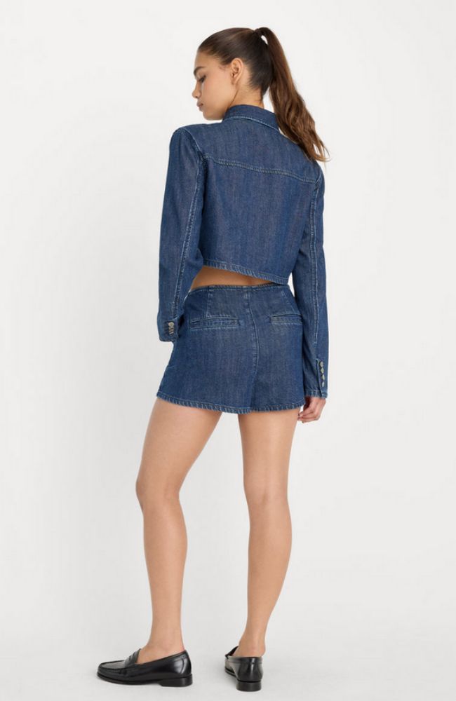 Denim Skort