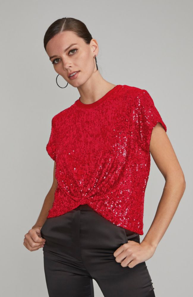 Bora Sequin Top