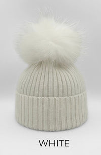 Angora Wool Blend Hat
