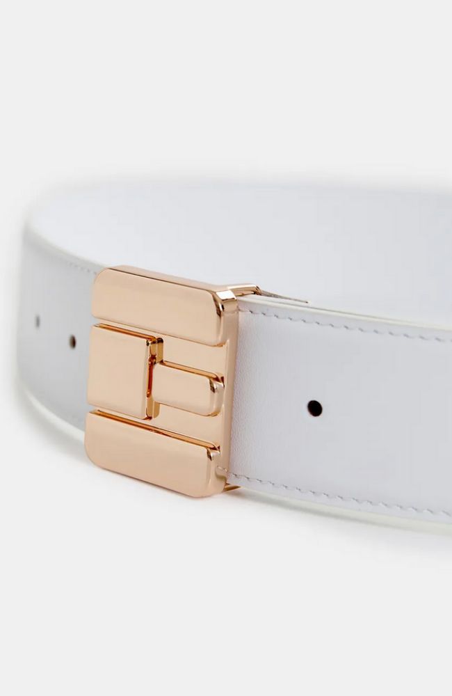 Halways Leather Logo Belt