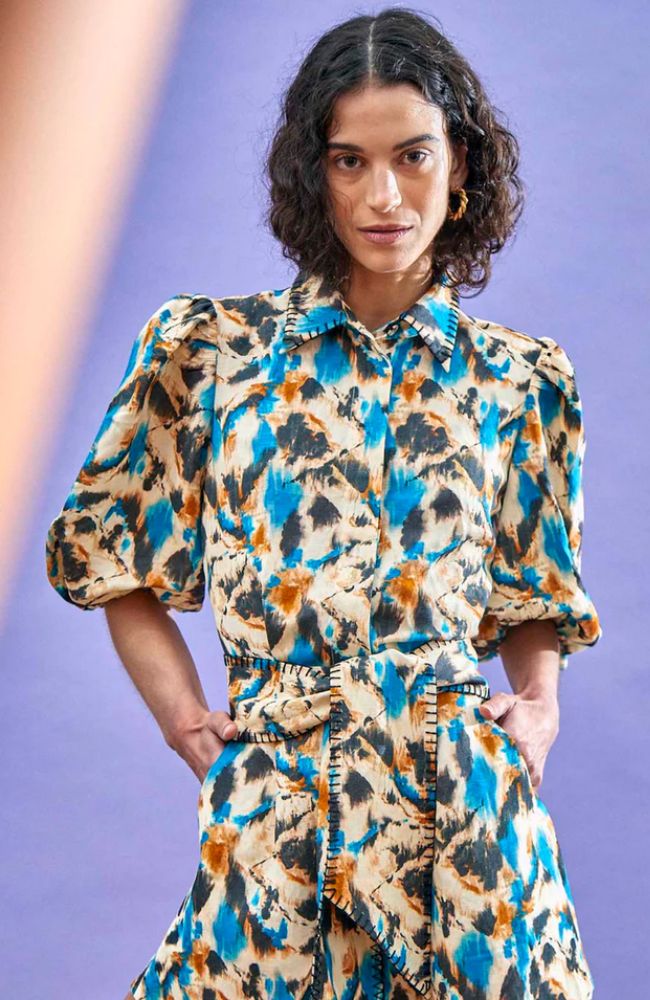 Dawson Top in Tie Dye