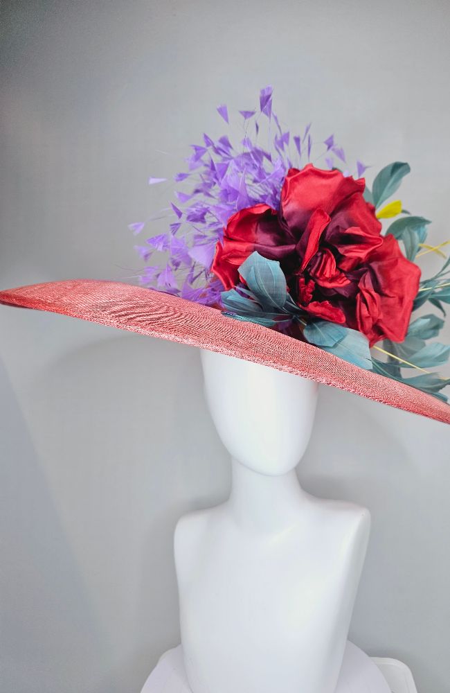 HD24-14 Lt Red Red Flower