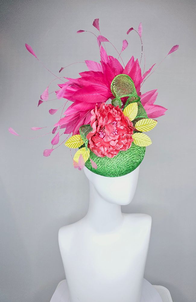 HD24-17 Fasc Green Pink Flower