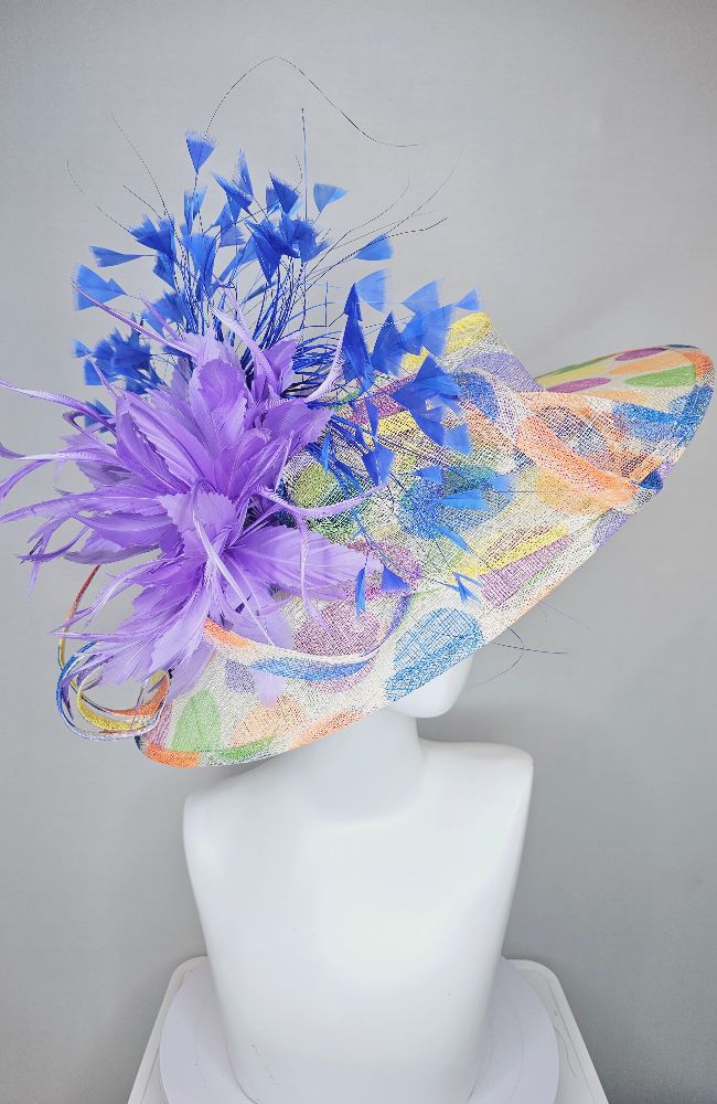 HD24-23 Multi Dot Purple Flower