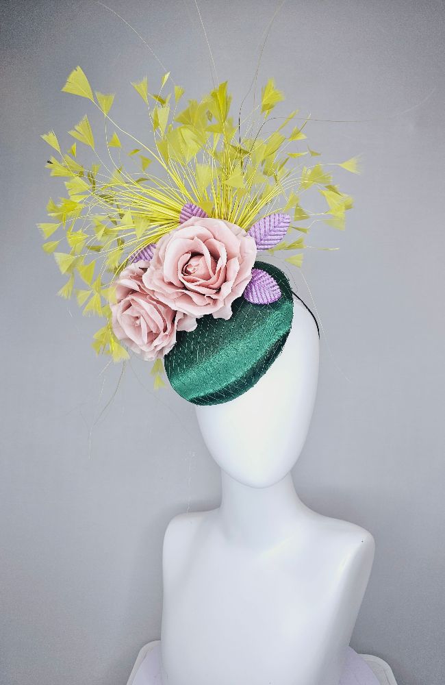 HD24-30 Emer Green Pink Flowers