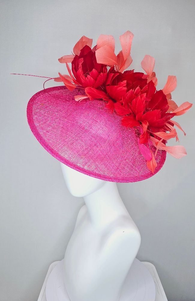 HD24-36 Pink Red Flowers