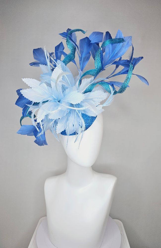 HD24-59 Blue Blue Teal Floral