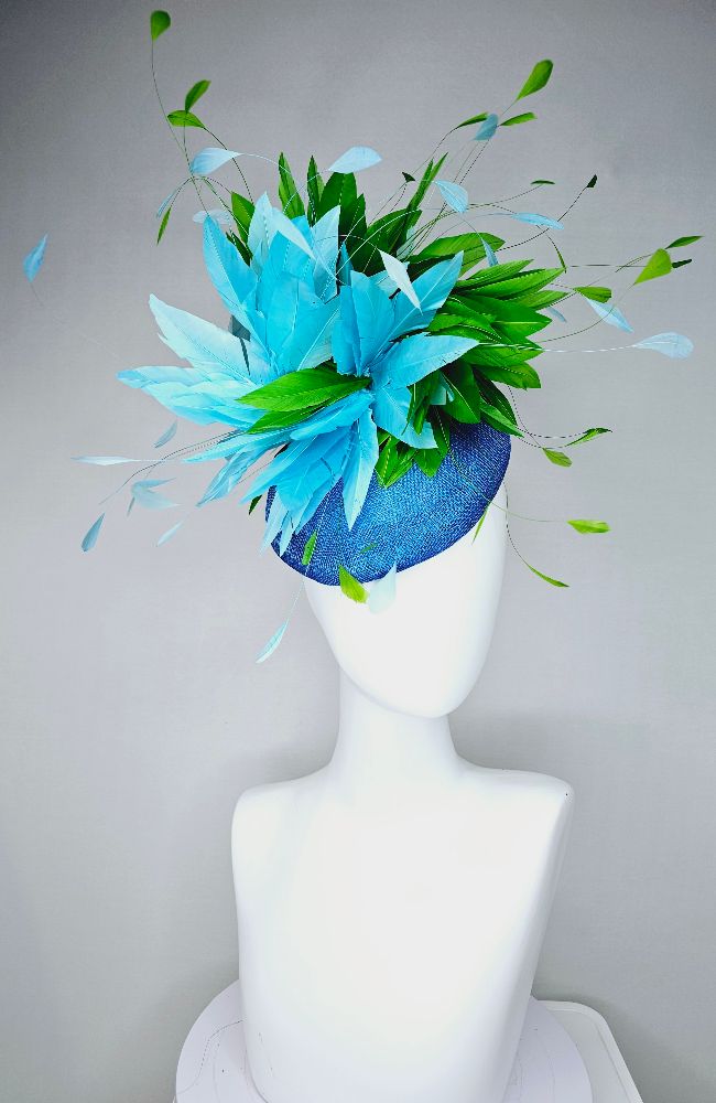 HD25-13 Navy with Blue Feathers